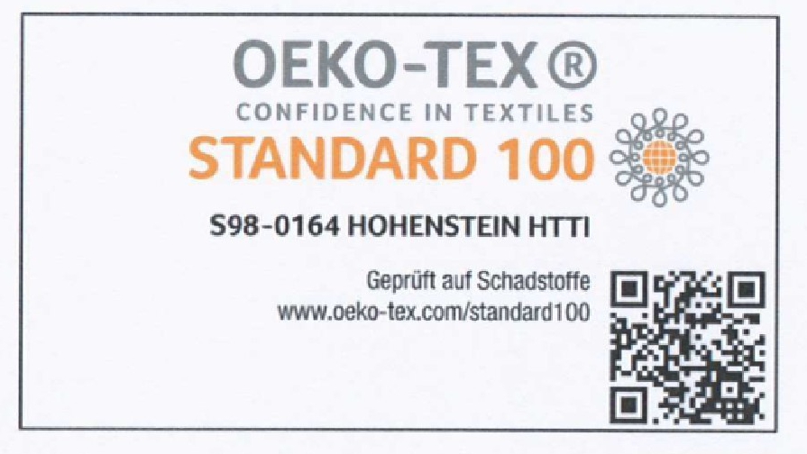 OEKO TEX Standard 100 ®